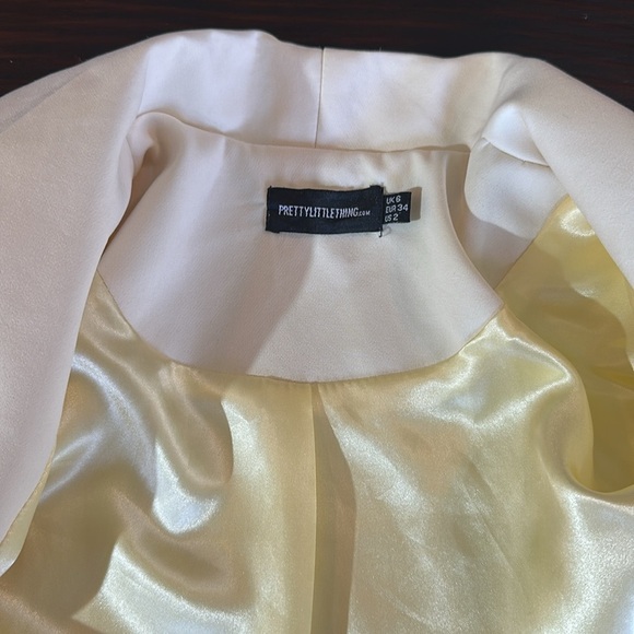 off white blazer dress or jacket - Picture 10 of 15